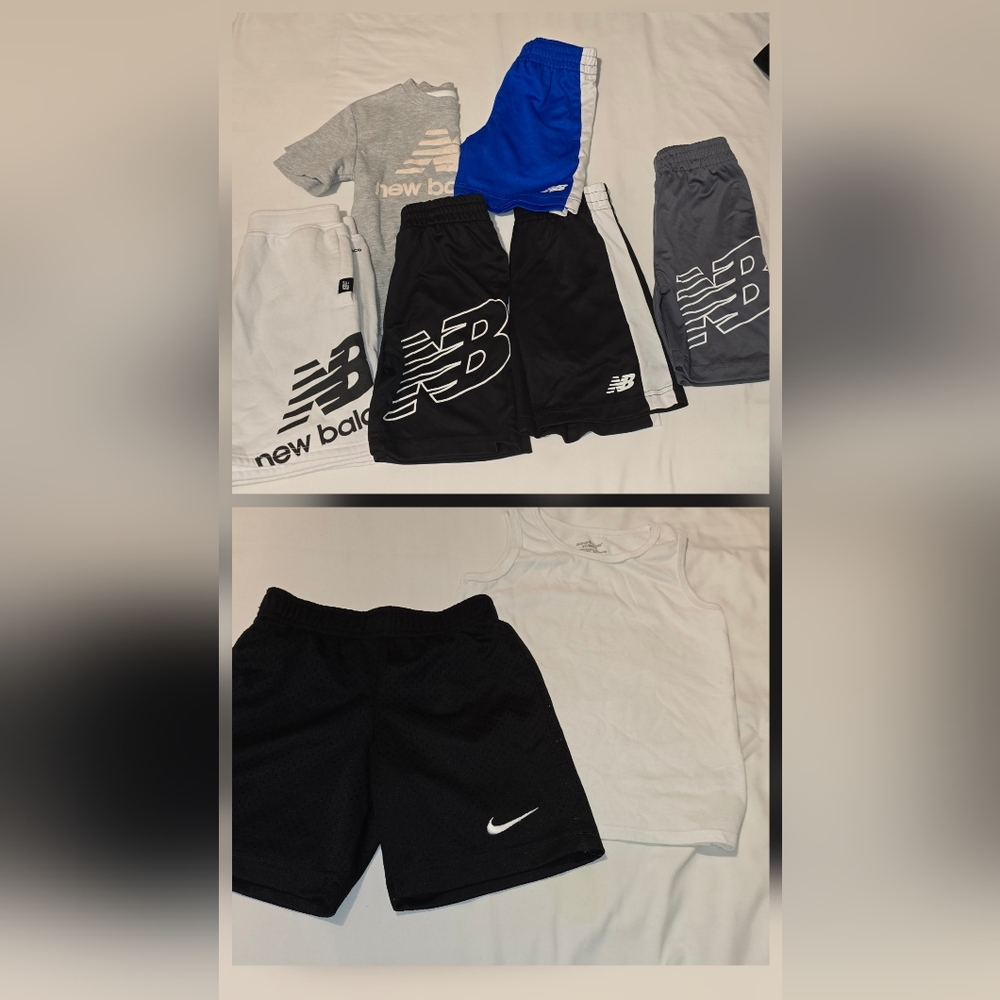 size 4 New Balance Kids Shorts, nike shorts